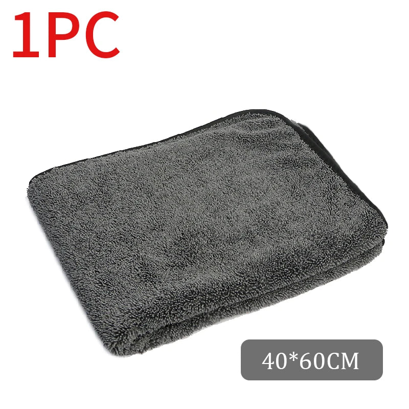 Premium Ultra-Absorbent Microfiber Car Cleaning Towel
