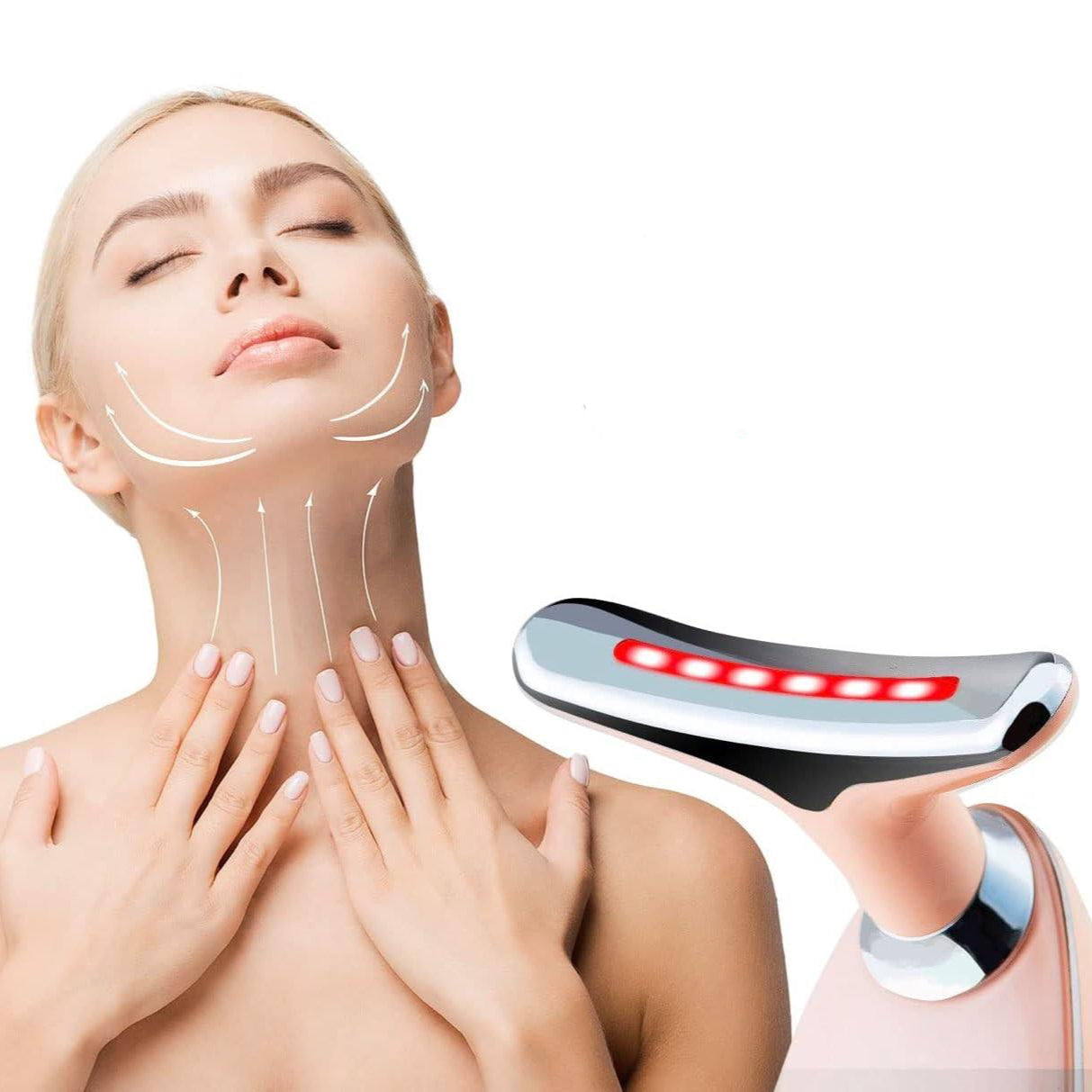FaceLifting LED Therapy Face and Neck Wrinkle Removing Massager