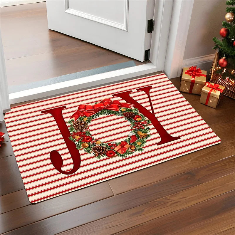 Christmas Door Mat Outdoor and indoor Carpet Home Decor
