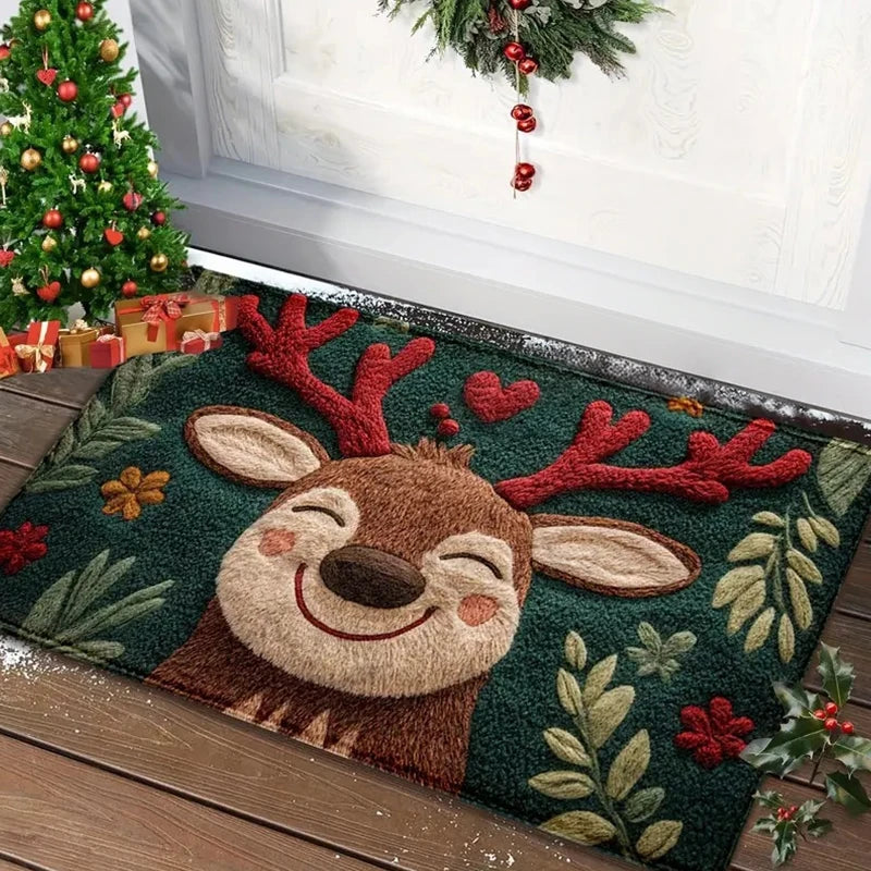 Christmas Door Mat Outdoor and indoor Carpet Home Decor