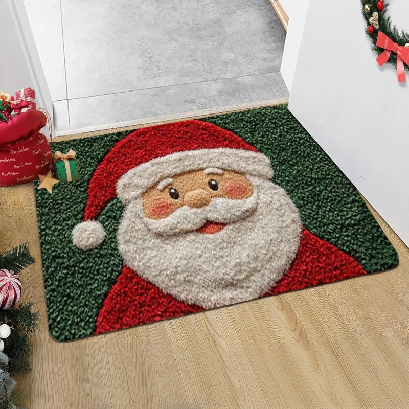 Christmas Door Mat Outdoor and indoor Carpet Home Decor